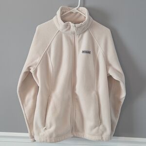 Columbia Cream Fleece Jacket